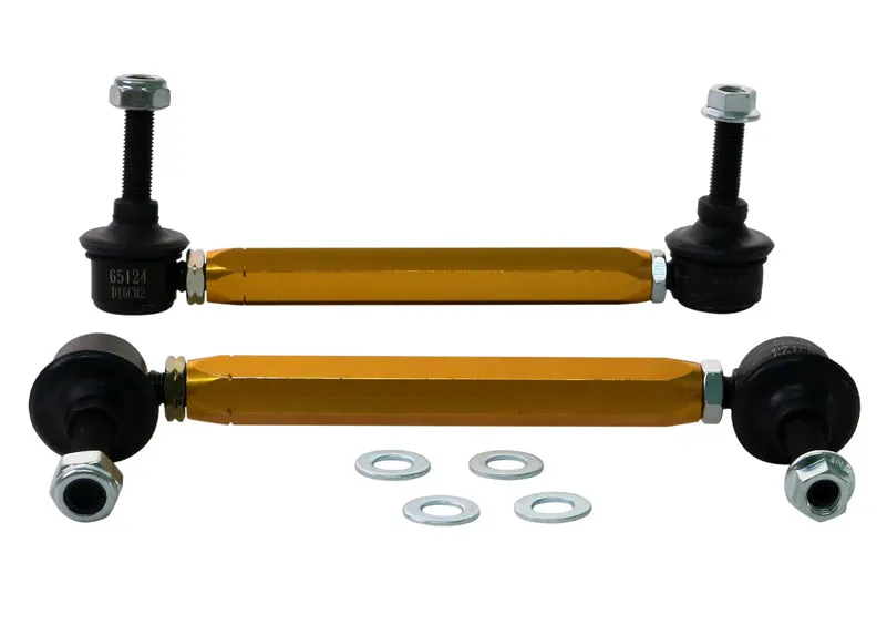 Whiteline Sway Bar End Link Kit Ford Laser (1999-2002) [190-215mm/ 10mm Ball Stud] Front - KLC187