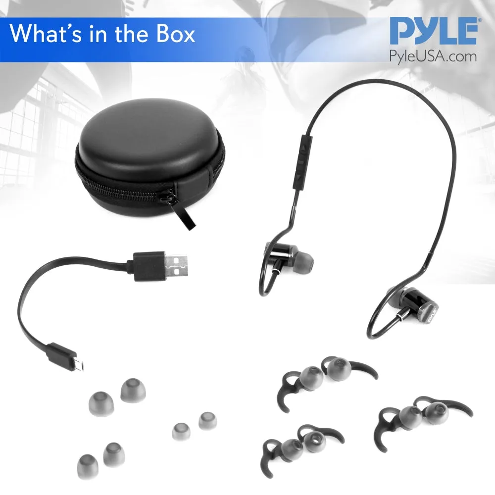 Wireless Bluetooth Earbuds - Waterproof Sports In-Ear Headphones With Microphone For Call Answering