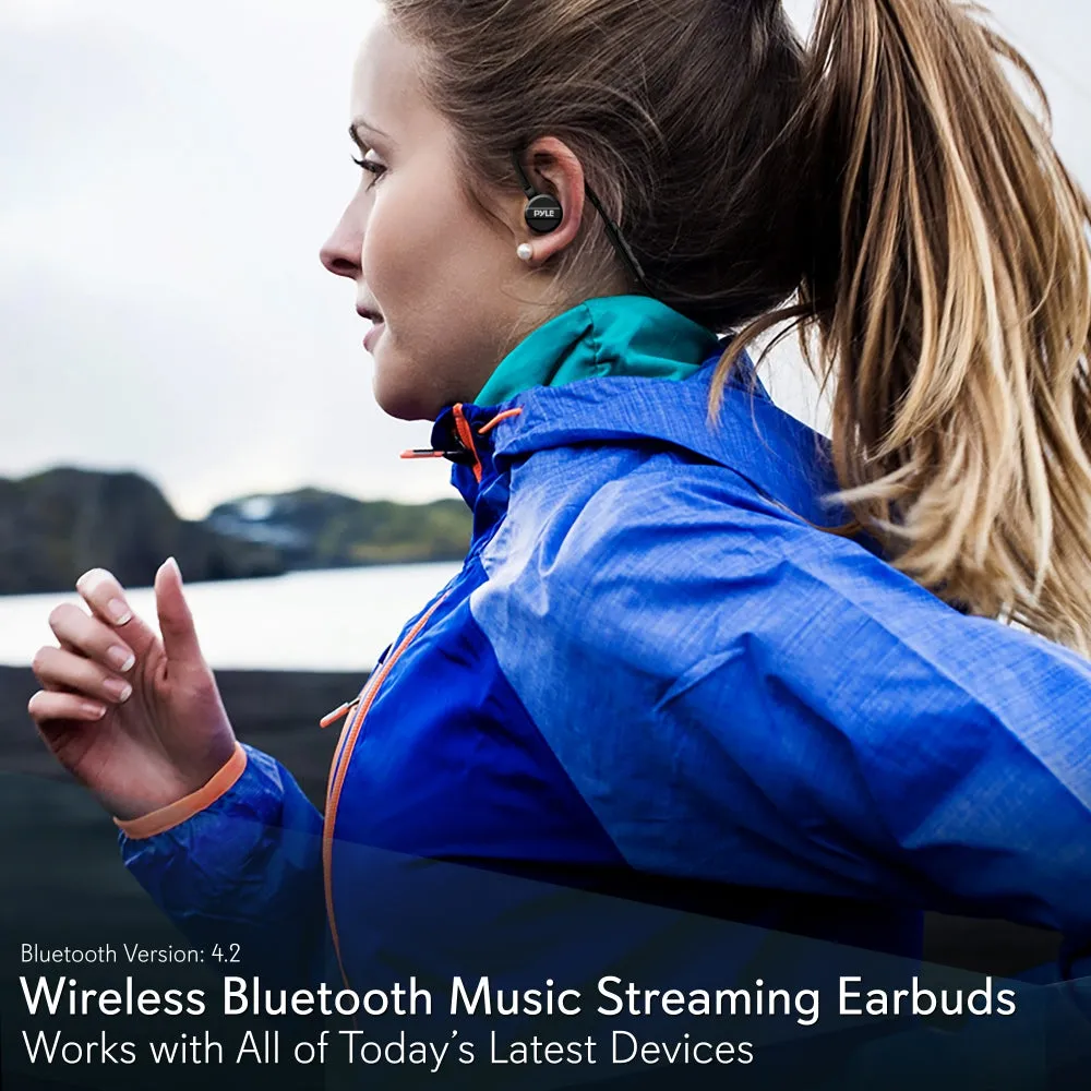 Wireless Bluetooth Earbuds - Waterproof Sports In-Ear Headphones With Microphone For Call Answering