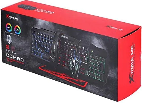 Xtrike Me CM-406 4-in-1 Wired Gaming Combo