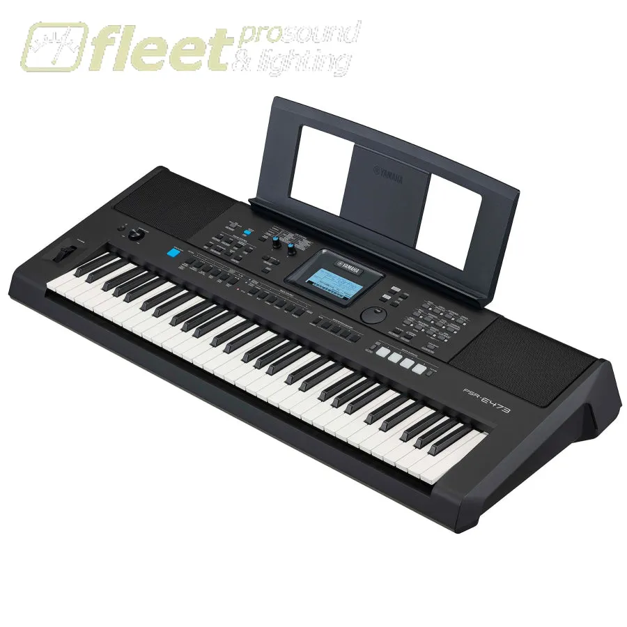 Yamaha PSRE473 61-Key Touch Response Portable Keyboard