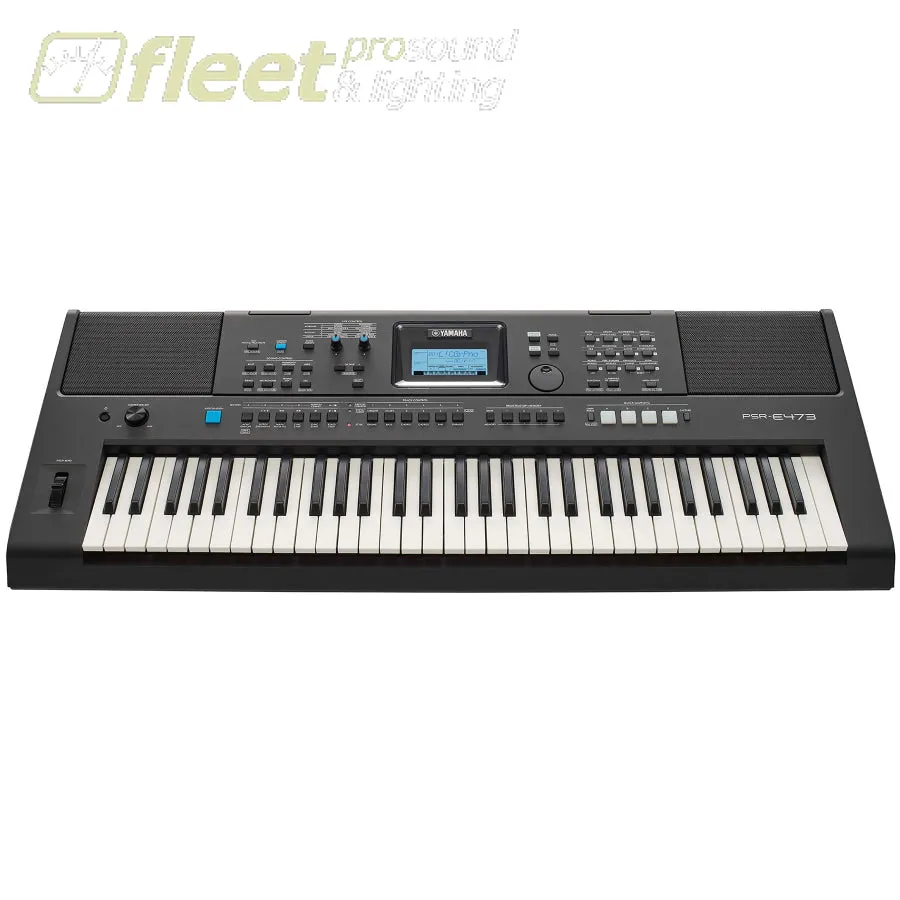 Yamaha PSRE473 61-Key Touch Response Portable Keyboard